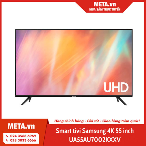 Smart tivi Samsung UA55AU7002KXXV 55 inch 4K