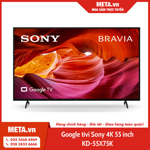 Google tivi Sony KD-55X75K 55 inch 4K