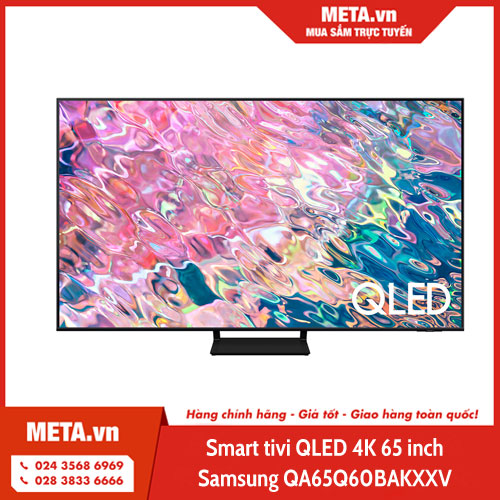 Smart tivi QLED 4K 65 inch Samsung QA65Q60BAKXXV