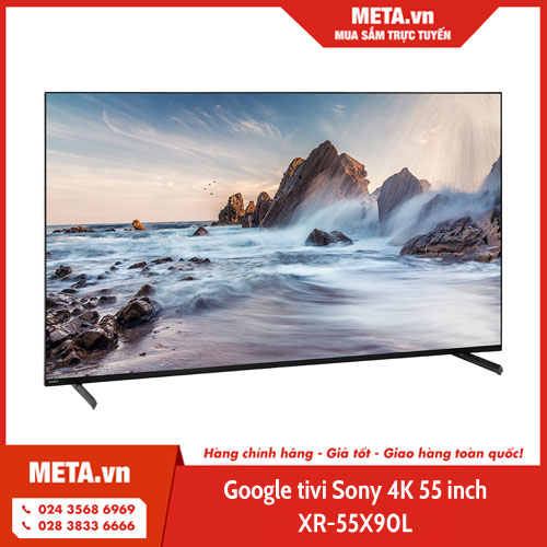Google tivi Sony 4K XR-55X90L