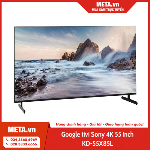 Google tivi Sony 4K 55 inch KD-55X85L
