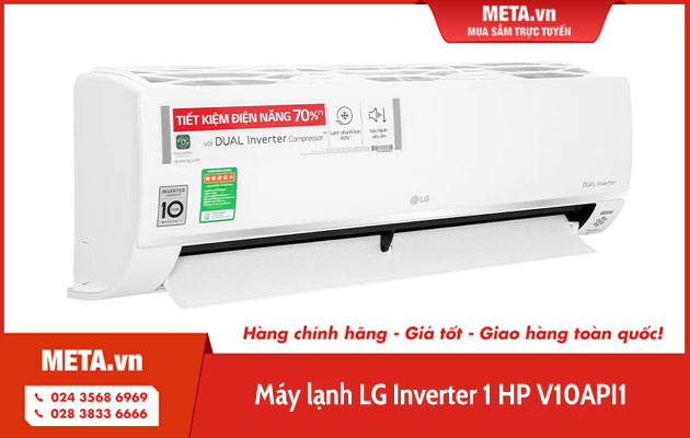 Máy lạnh LG Inverter 1 HP V10API1