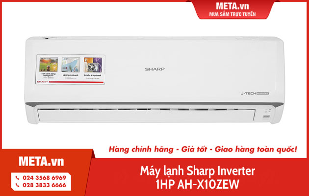 Máy lạnh Sharp Inverter AH-X10ZEW