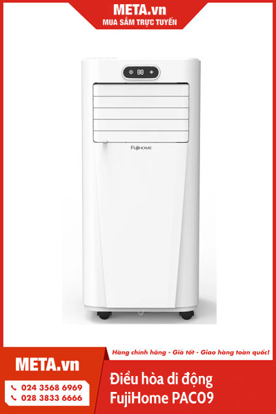 Máy lạnh di động thông minh FujiHome PAC09