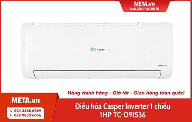Điều hòa Casper Inverter 1 chiều TC-09IS36