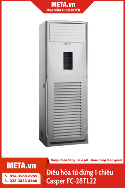 Điều hòa tủ đứng 1 chiều Casper FC-28TL22