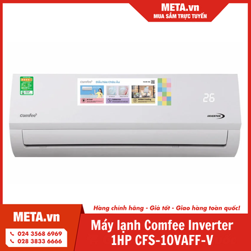 Máy lạnh Comfee Inverter 1HP CFS-10VAFF-V/CFS10VAFC-V