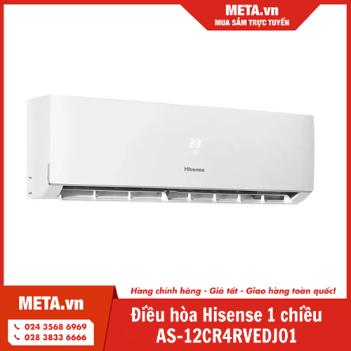 Điều hòa Hisense 1 Chiều 12000 BTU AS-12CR4RVEDJ01