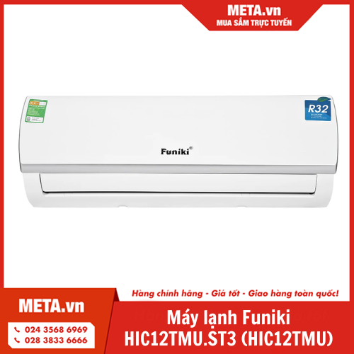 Máy lạnh Funiki Inverter 1,5 ngựa HIC12TMU.ST3 (HIC12TMU)