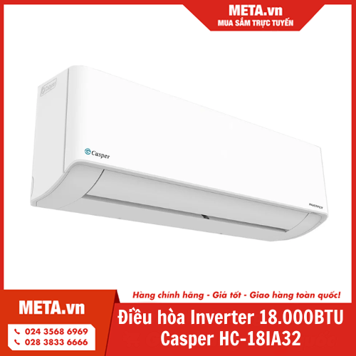 Điều hòa 1 chiều Inverter 18.000BTU Casper HC-18IA32