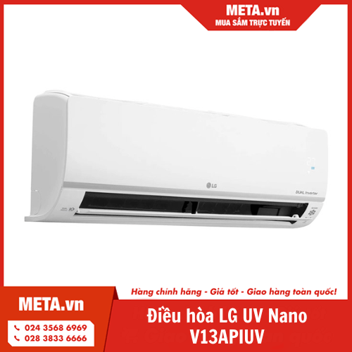 Điều hòa LG 12.000BTU 1 chiều Inverter UV Nano V13APIUV