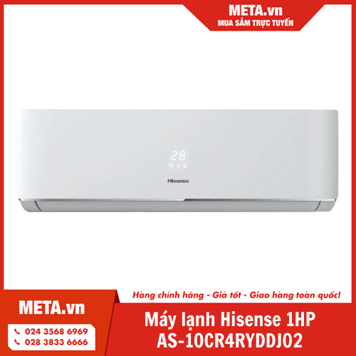 Máy lạnh Hisense 1HP AS-10CR4RYDDJ02