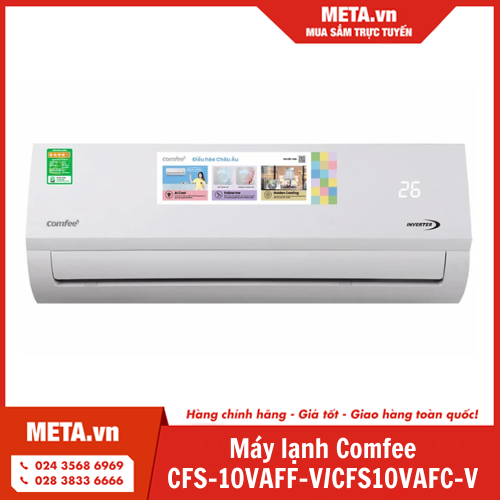 Máy lạnh Comfee Inverter 1HP CFS-10VAFF-V/CFS10VAFC-V
