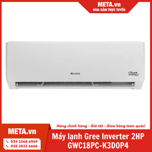 Máy lạnh Gree Inverter 2HP GWC18PC-K3D0P4