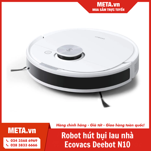 Robot hút bụi lau nhà Ecovacs Deebot N10