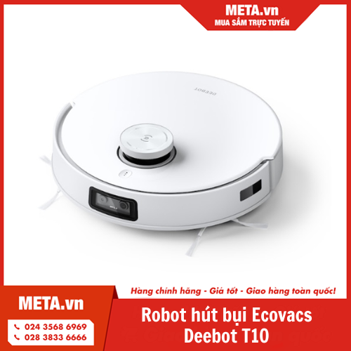 Robot hút bụi Ecovacs Deebot T10