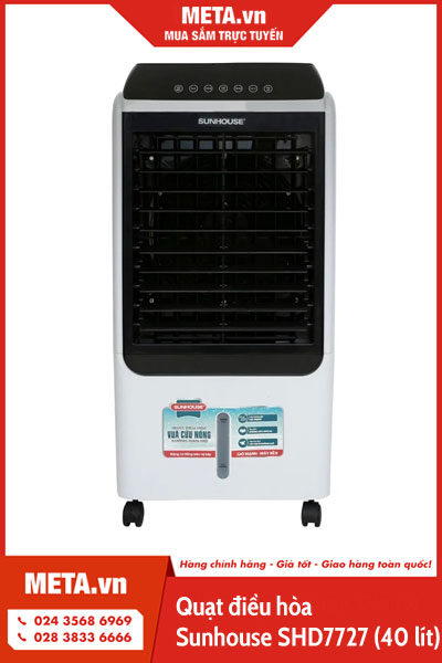 Quạt điều hòa Sunhouse SHD7727 40 lít
