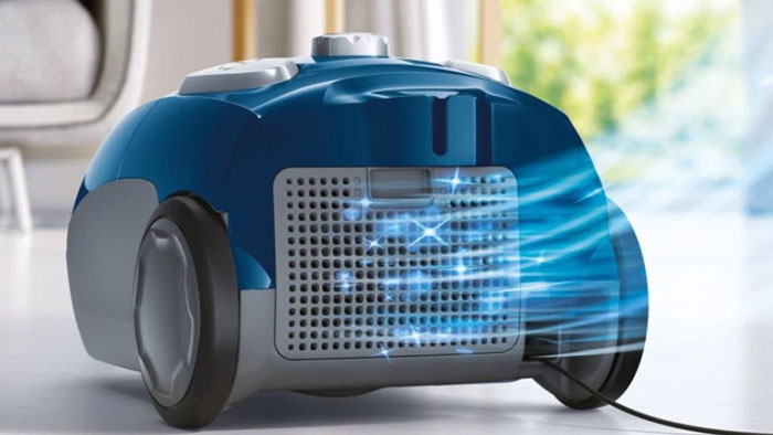 Trang bị công nghệ hút xoáy hiện đại