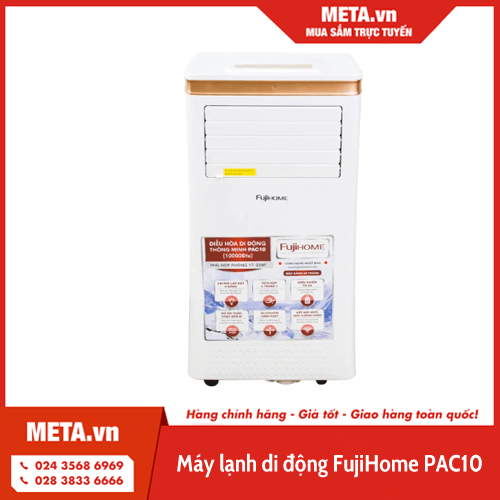 Máy lạnh di động FujiHome PAC10 (10.000BTU)