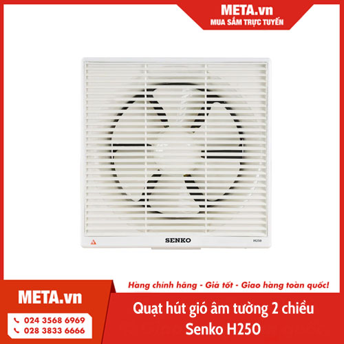 Quạt hút gió âm tường Senko H250