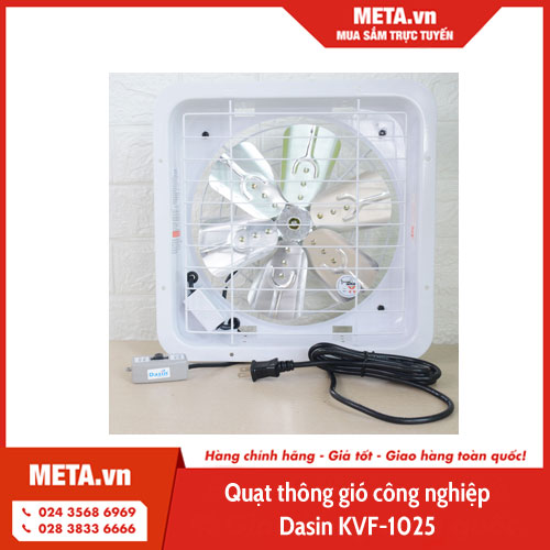 Quạt thông gió công nghiệp Dasin KVF-1025