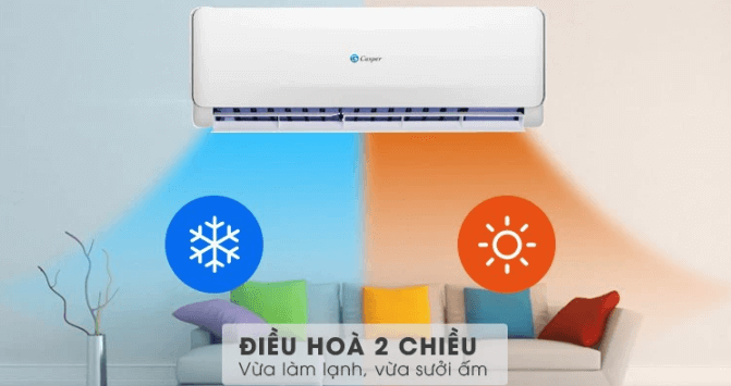 Điều hòa 2 chiều Casper