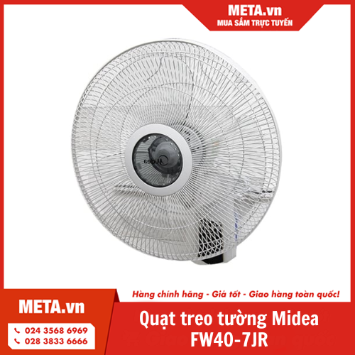 Quạt treo tường Midea FW40-7JR (có điều khiển)