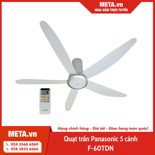Quạt trần Panasonic 5 cánh F-60TDN