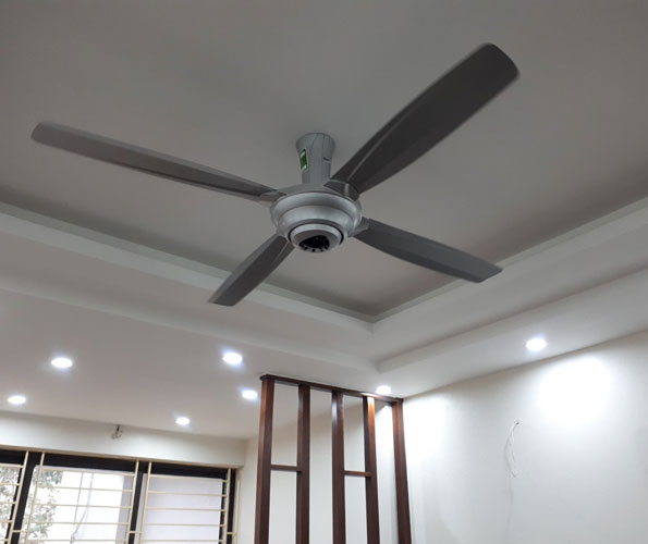So sánh quạt trần 3 cánh, 4 cánh và 5 cánh về lưu lượng gió