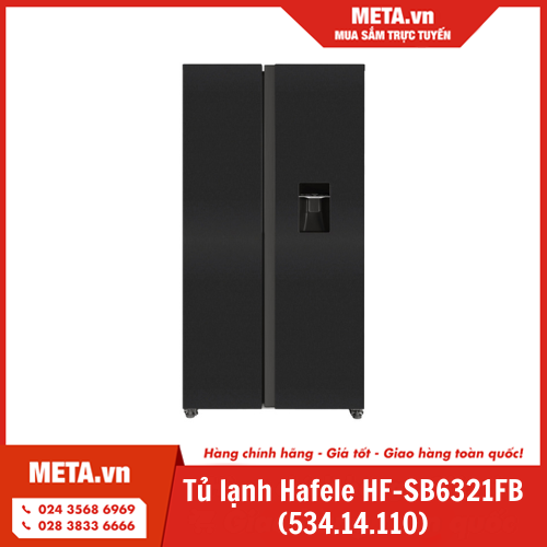 Tủ lạnh Side by side Hafele HF-SB6321FB (534.14.110)