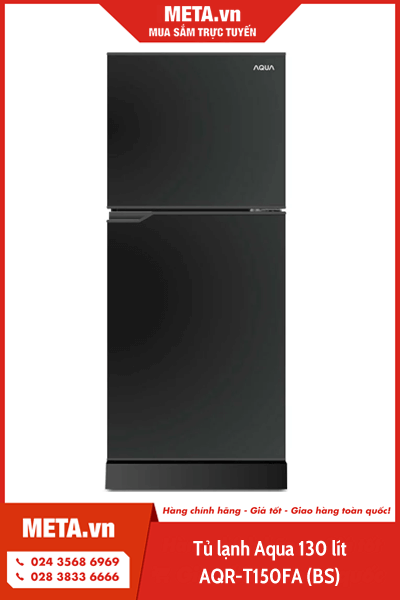 Tủ lạnh AQUA 130 lít AQR-T150FA (BS)