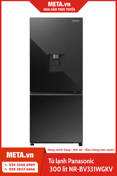 Tủ lạnh Panasonic Inverter 300 lít NR-BV331WGKV