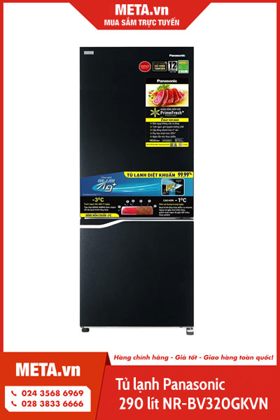 Tủ lạnh Panasonic Inverter 290 lít NR-BV320GKVN