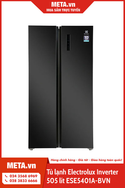 Tủ lạnh Electrolux Inverter 505 lít ESE5401A-BVN