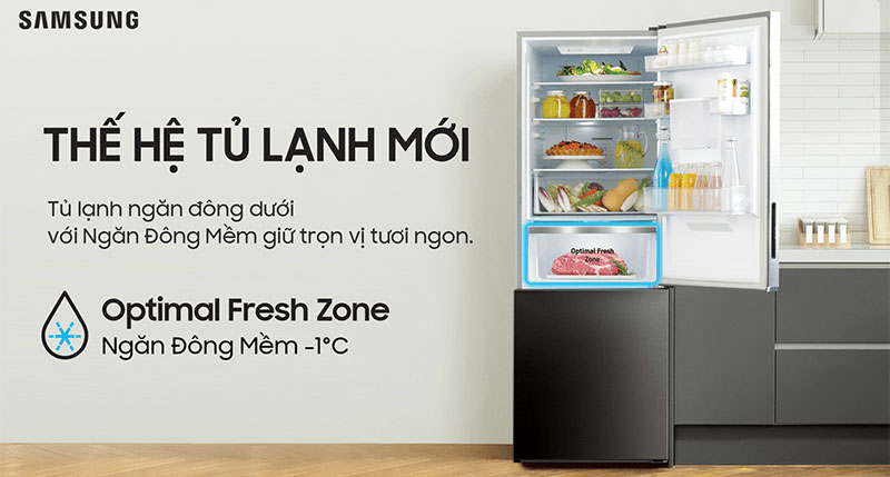 Ngăn đông mềm Optimal Fresh Zone
