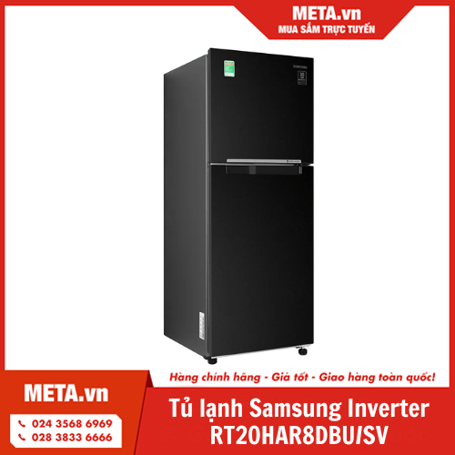 Tủ lạnh Samsung Inverter 208 lít RT20HAR8DBU/SV