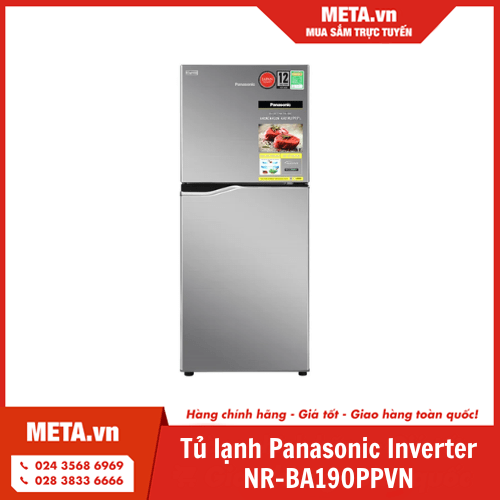 Tủ lạnh Panasonic Inverter 170 lít NR-BA190PPVN 
