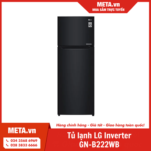 Tủ lạnh LG Inverter 209 lít GN-B222WB