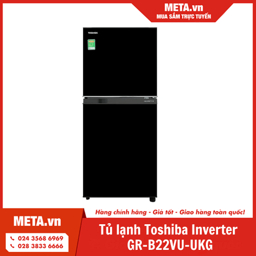Tủ lạnh Toshiba Inverter GR-B22VU-UKG (180 lít)