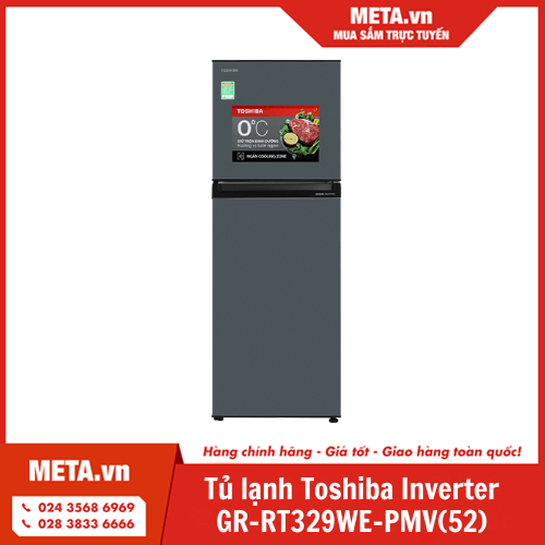 Tủ lạnh Toshiba Inverter 253 lít GR-RT329WE-PMV(52)