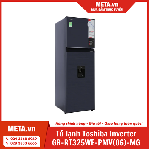 Tủ lạnh Toshiba Inverter 249 lít GR-RT325WE-PMV(06)-MG