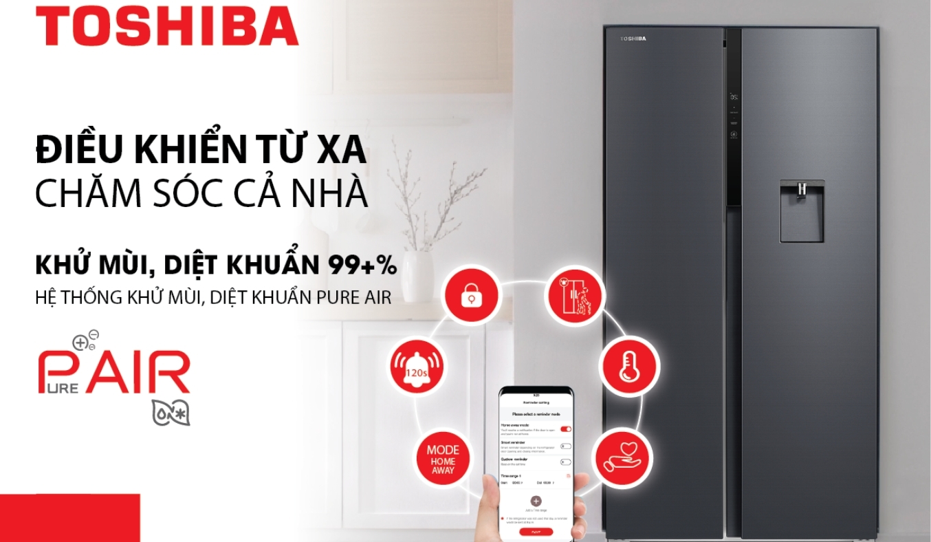Kết nối tủ lạnh với điện thoại dễ dàng qua TSmartLife