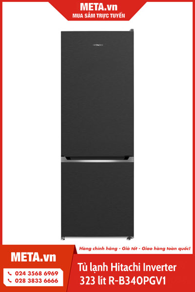Tủ lạnh Hitachi Inverter 323 lít R-B340PGV1