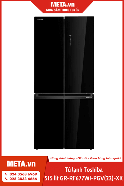 Tủ lạnh Toshiba Inverter 515 lít GR-RF677WI-PGV(22)-XK