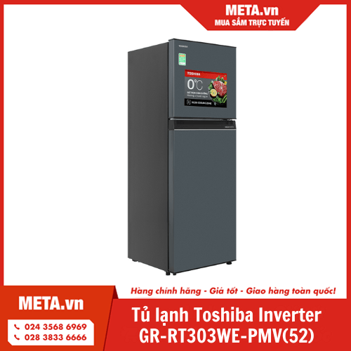 Tủ lạnh Toshiba Inverter 233 lít GR-RT303WE-PMV(52)