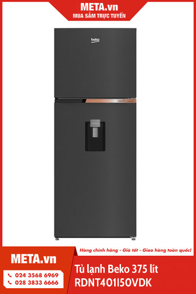 Tủ lạnh Beko Inverter 375 lít RDNT401I50VDK
