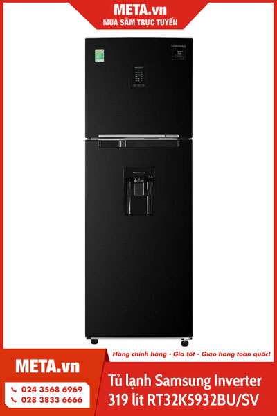 Tủ lạnh Samsung Inverter 319 lít RT32K5932BU/SV