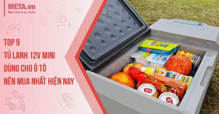 Top 9 tủ lạnh 12V mini dùng cho ô tô nên mua nhất hiện nay