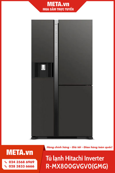 Tủ lạnh Hitachi Inverter 569 lít R-MX800GVGV0(GMG)