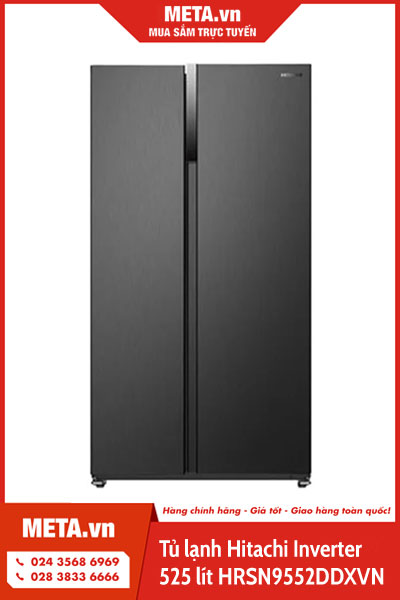 Tủ lạnh Hitachi Inverter 525 lít HRSN9552DDXVN 